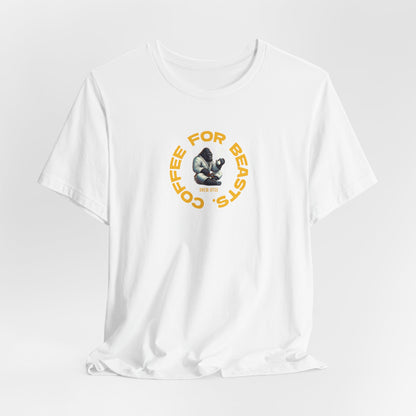 'Coffee For Beasts' Front Logo T-Shirt