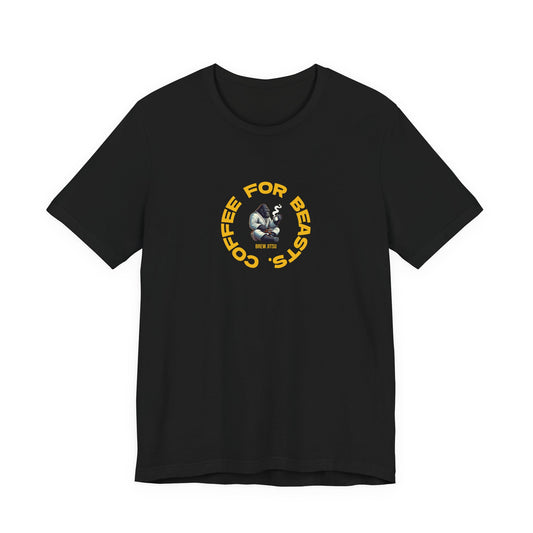 'Coffee For Beasts' Front Logo T-Shirt