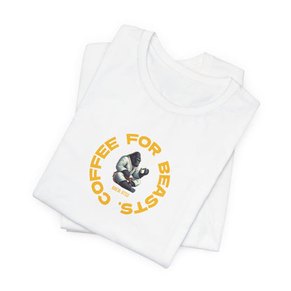 'Coffee For Beasts' Front Logo T-Shirt
