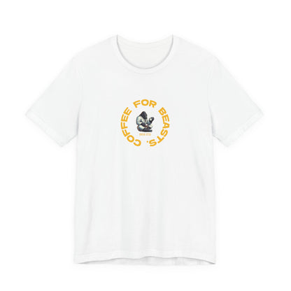 'Coffee For Beasts' Front Logo T-Shirt